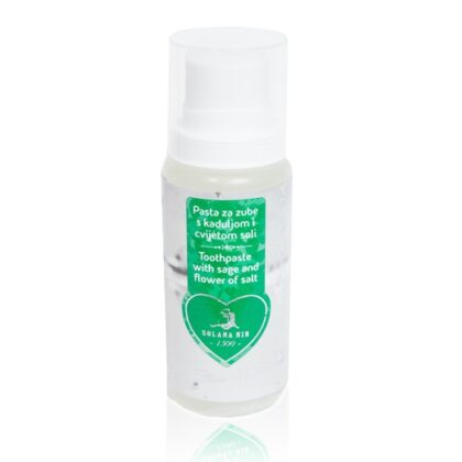 Toothpaste with sage and the salt flower 100 ml