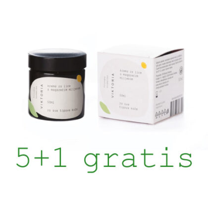 Eselsmilch-Gesichtscreme 5+1 gratis